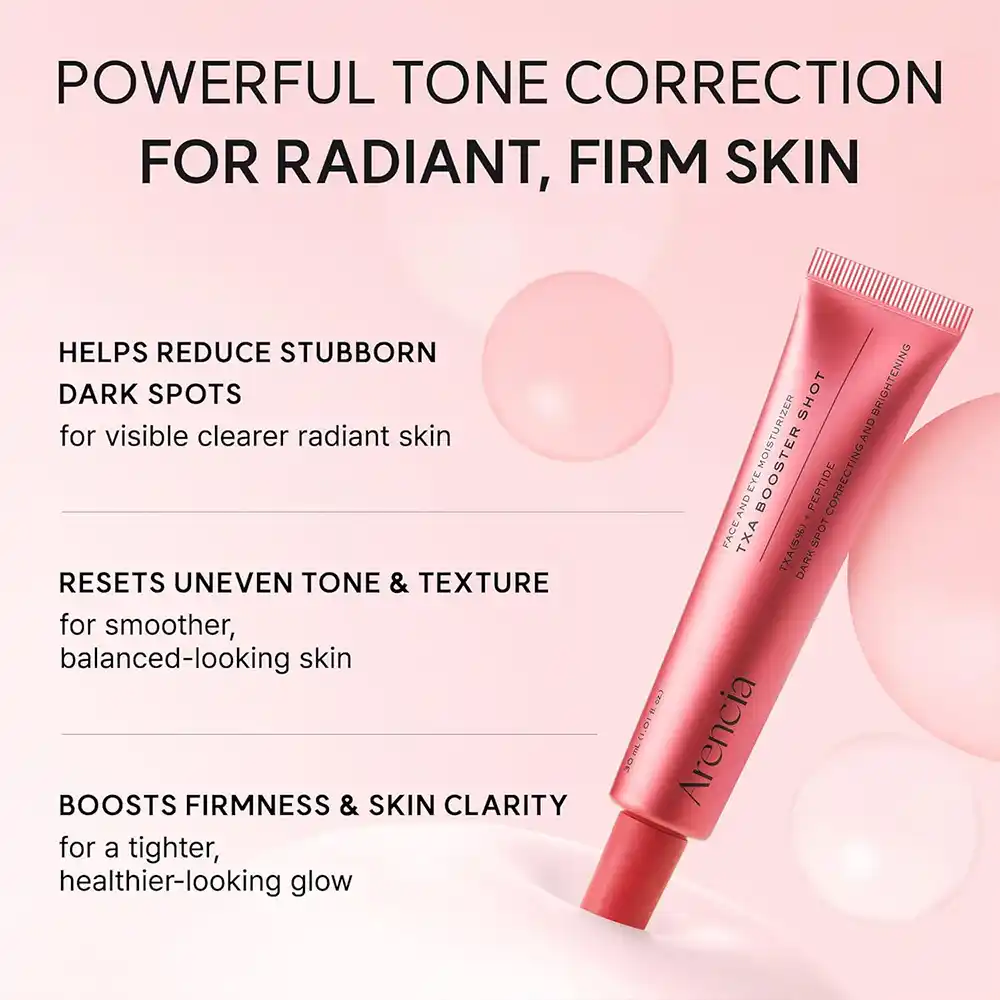 بوستر شات ترانگزامیک اسید آرنسیا Arencia TXA Booster Shot Serum 30ml | ضد لک، روشن کننده و کاهش جای جوش