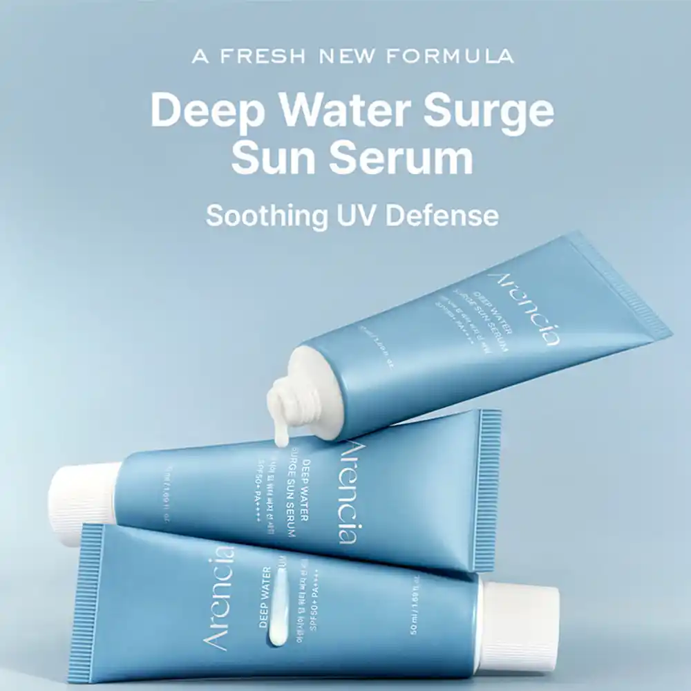 سرم ضد آفتاب آبرسان آرنسیا SPF50+ PA++++ Arencia Deep Hydration Serum Sunscreen 30ml