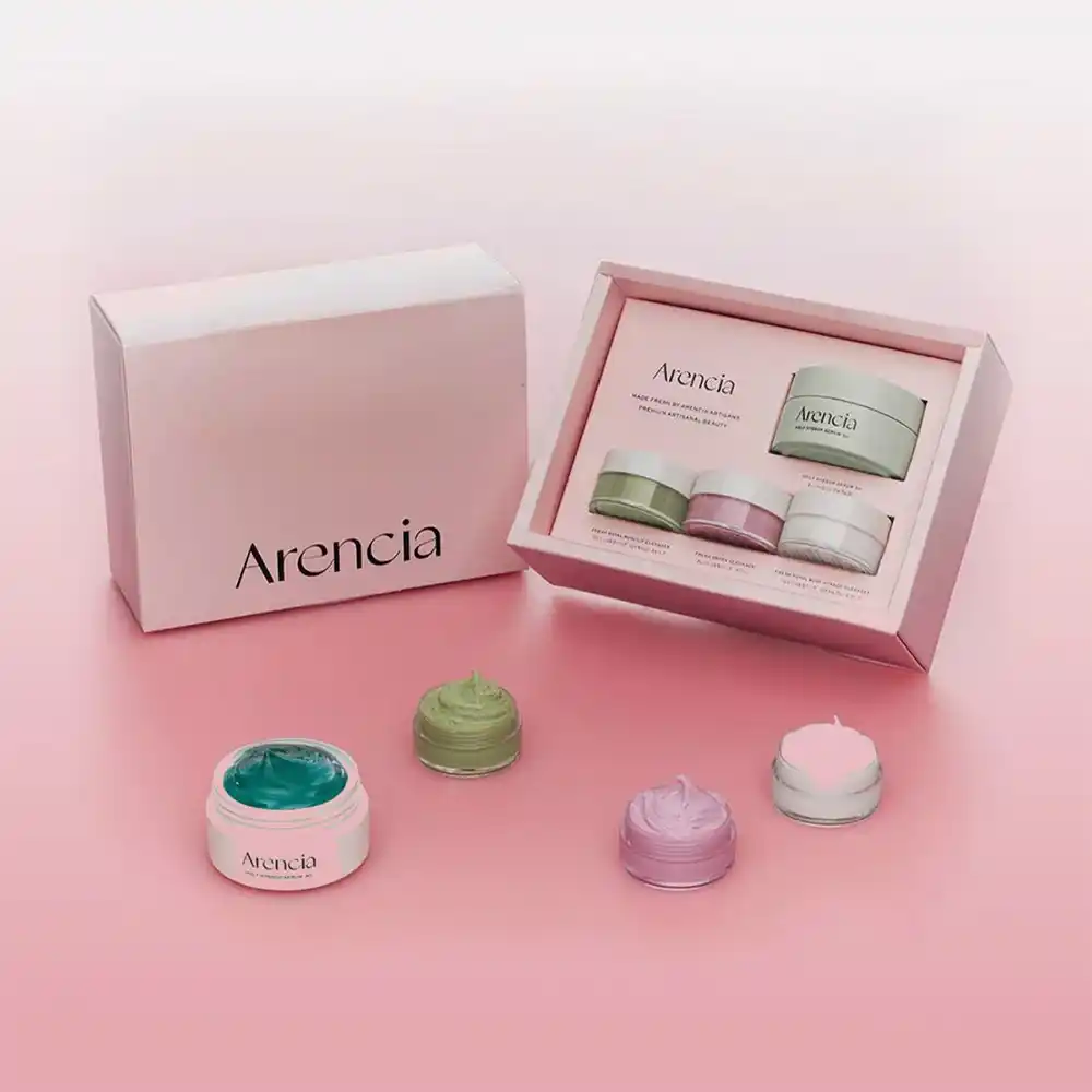کیت 4 عددی شوینده و سرم آرنسیا Arencia Fresh Cleanser Discovery Kit | ست مراقبت پوست کره‌ای