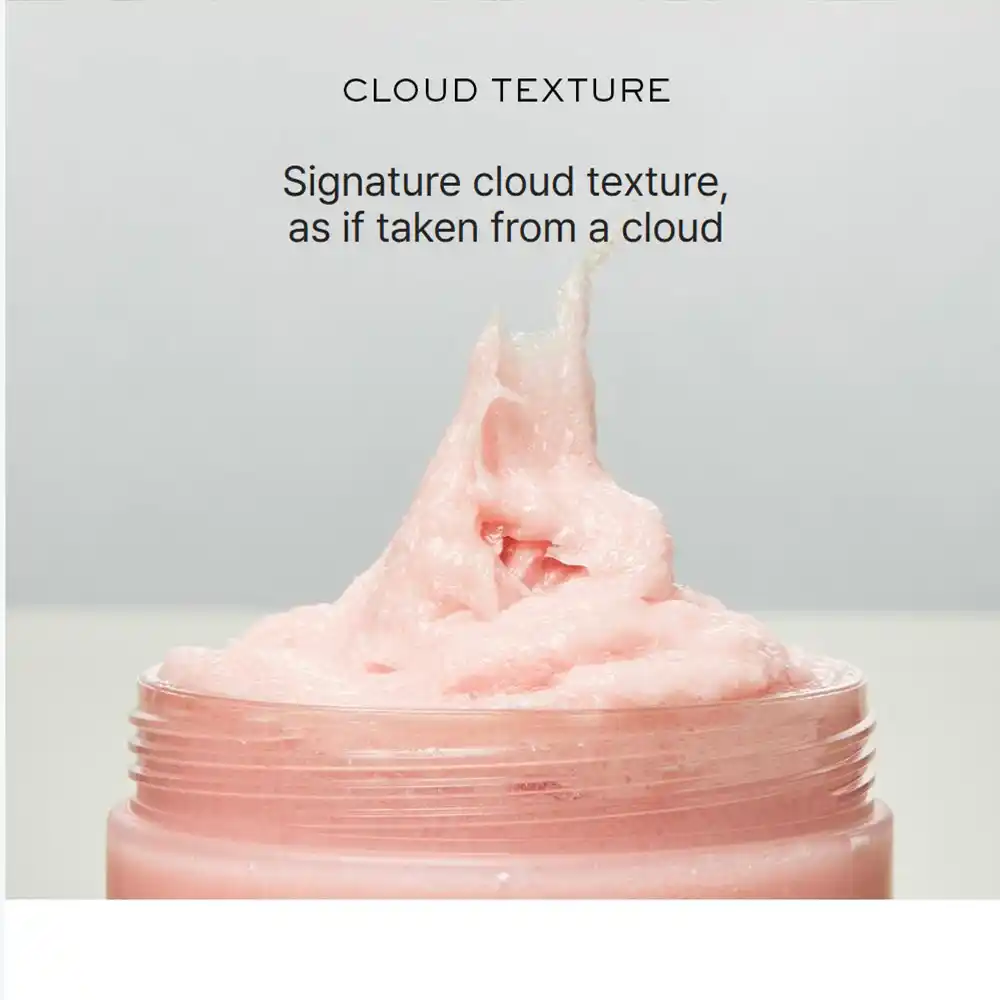 اسکراب کف سر و بدن آرنسیا صورتی Arencia Fresh Cloud Sea Salt Body Scalp Scrub Pink | لایه‌بردار ملایم و پاکسازی عمقی