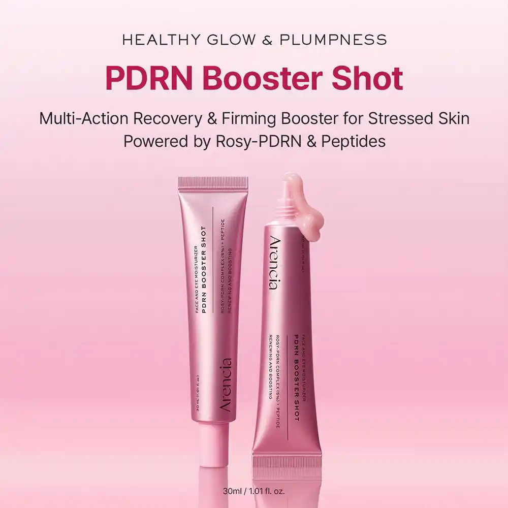 سرم دور چشم و صورت PDRN آرنسیا Arencia PDRN Booster Shot Serum 30ml | ترمیم‌کننده، جوانساز و ضد چروک پوست