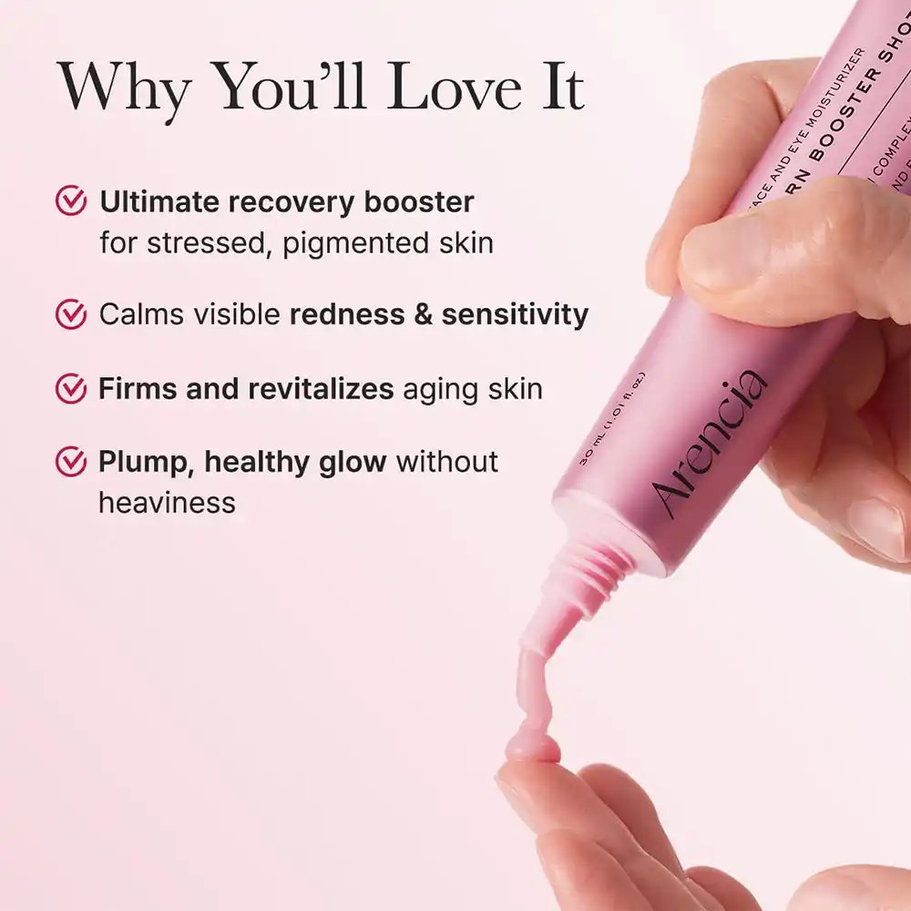 سرم دور چشم و صورت PDRN آرنسیا Arencia PDRN Booster Shot Serum 30ml | ترمیم‌کننده، جوانساز و ضد چروک پوست