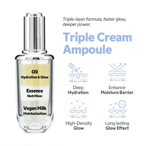 آمپول سراماید میلک تیرتیر TIRTIR Ceramic Milk Ampoule |مرطوب کننده و درخشان کننده