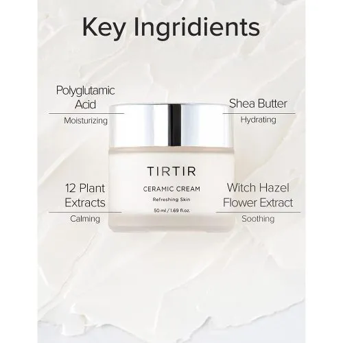 کرم مرطوب کننده سرامید تیرتیر  TIRTIR Ceramic Cream Light