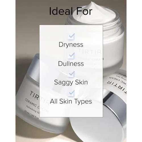 کرم مرطوب کننده سرامید تیرتیر  TIRTIR Ceramic Cream Light