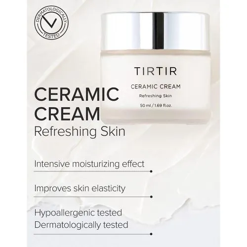 کرم مرطوب کننده سرامید تیرتیر  TIRTIR Ceramic Cream Light