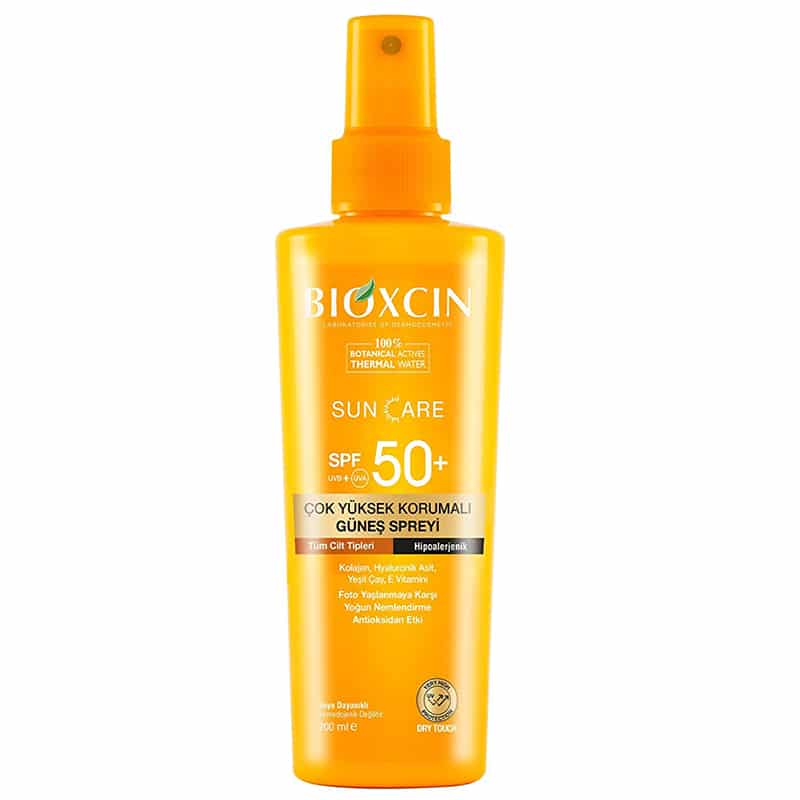 اسپری ضد آفتاب بیوکسین SPF50 | انواع پوست حجم ۲۰۰ میل اسپری ضد آفتاب بیوکسین SPF50 | انواع پوست حجم ۲۰۰ میل