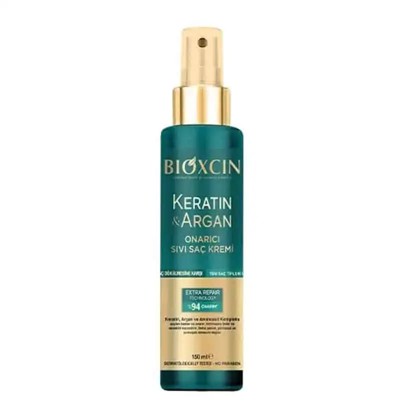 سرم دوفاز بیوکسین کراتین و آرگان 150 میل | تقویت، ترمیم و درخشندگی موهای خشک و آسیب‌دیده