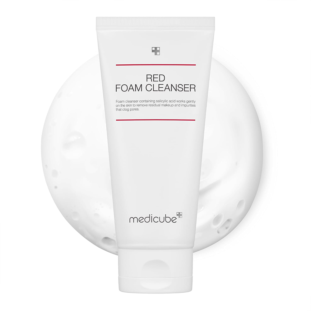 فوم پاک‌کننده سالیسیلیک اسید مدی کیوب Red Foam Cleanser