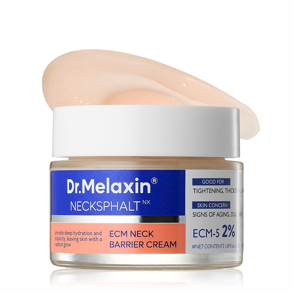 کرم گردن دکتر ملاکسین Necksphalt ECM Ceramide ضد چروک و لیفت کننده پوست گردن