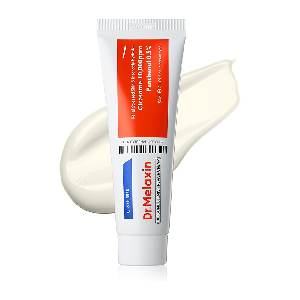 کرم ترمیم کننده و تسکین دهنده اگزوزوم دکتر ملاکسین Dr.Melaxin Exosome Repair Cream