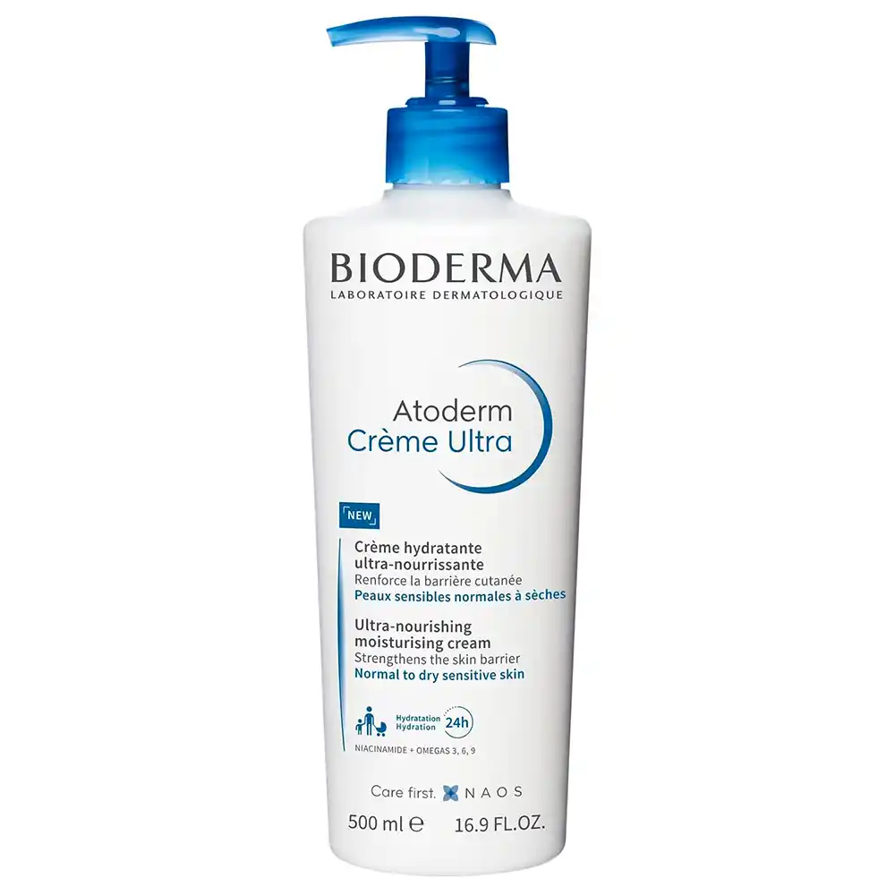 کرم مرطوب کننده و تغذیه کننده اتودرم بایودرما Bioderma Atoderm Cream Ultra | پوست خشک و حساس