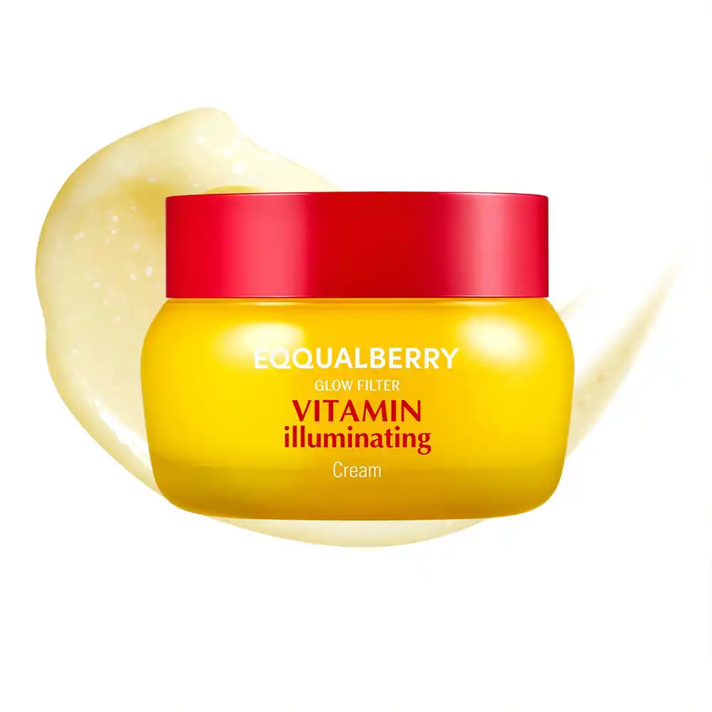 کرم کپسولی ویتامینه اکوال بری ضد لک قوی و روشن‌کننده EQQUALBERRY Vitamin Illuminating Cream