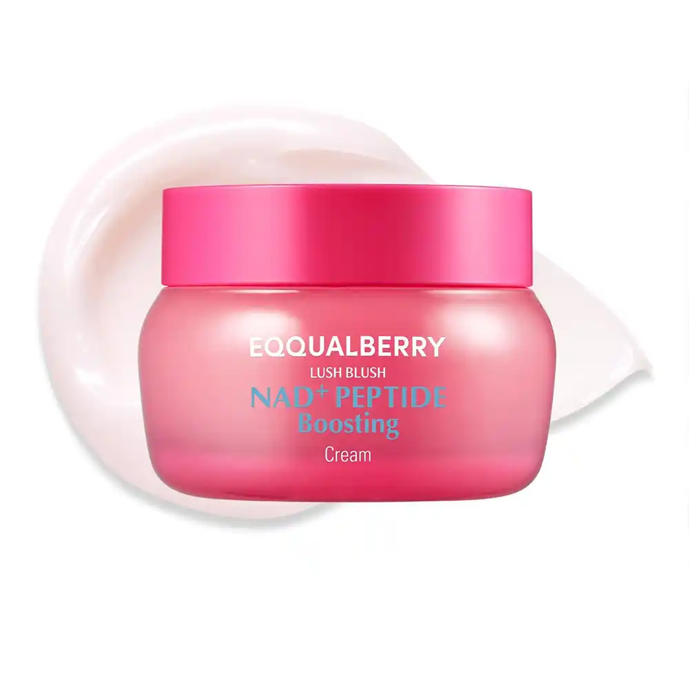 کرم NAD+ و پپتاید اکوال بری ضد چروک و جوان‌ساز EQQUALBERRY NAD+ Peptide Boosting Cream