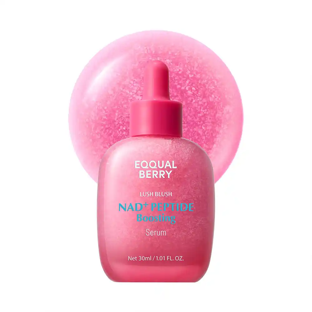 سرم NAD+ و پپتاید اکوال بری | کاهش چین و چروک و افزایش سفتی پوست EQQUALBERRY NAD+ Peptide Boosting Smoothie Serum