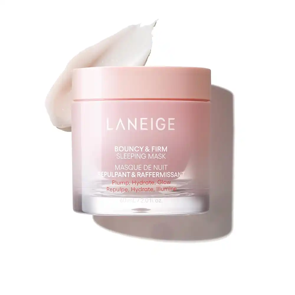 ماسک خواب ضد چروک و جوانساز کلاژن لانیژ Laneige Bouncy & Firm Sleeping Mask