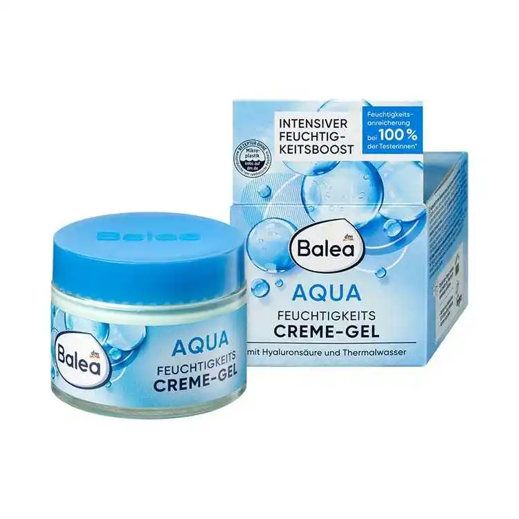 ژل کرم مرطوب‌کننده باله‌آ balea مدل AQUA | بافت سبک و مناسب همه انواع پوست