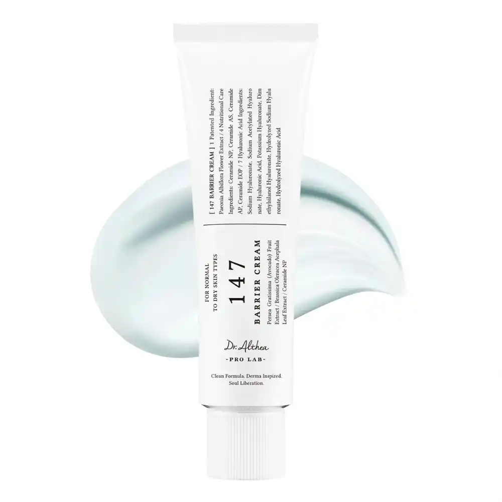 کرم تقویت‌کننده سد دفاعی دکتر آلتیا Dr.Althea 147 Barrier Cream | آبرسانی عمیق و محافظت پوست حساس