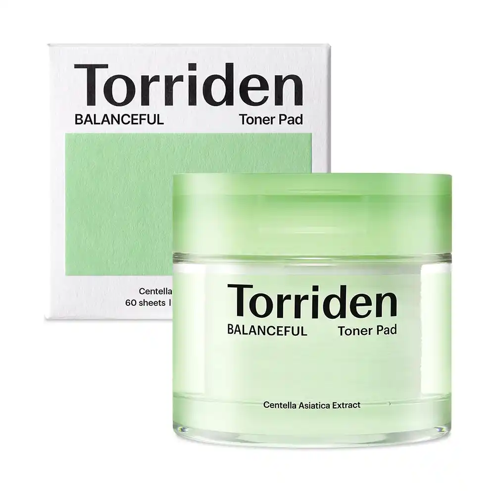 پد تونر تسکین دهنده سیکا توریدن Torriden Balanceful Cica Toner Pad | آبرسان پوست حساس و چرب