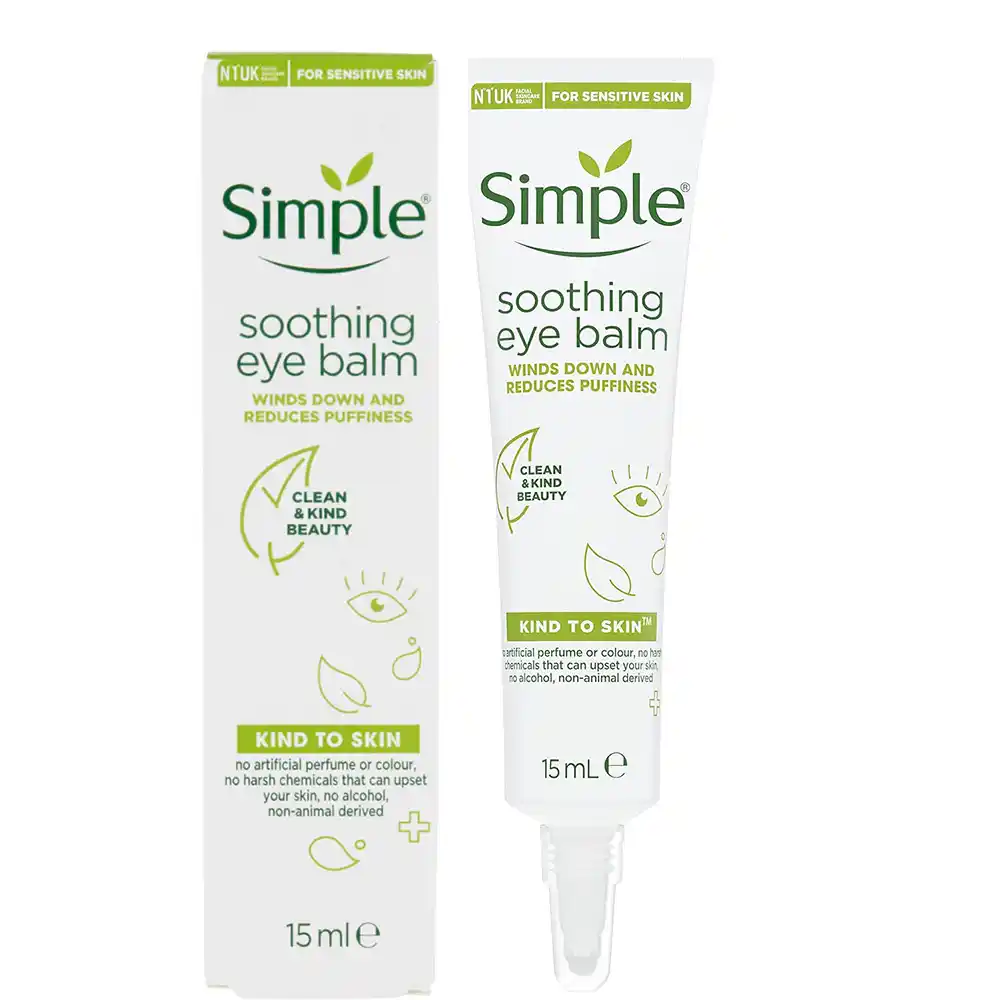 کرم دور چشم آبرسان و ضد پف سیمپل Simple Kind to Eyes Soothing Eye Balm