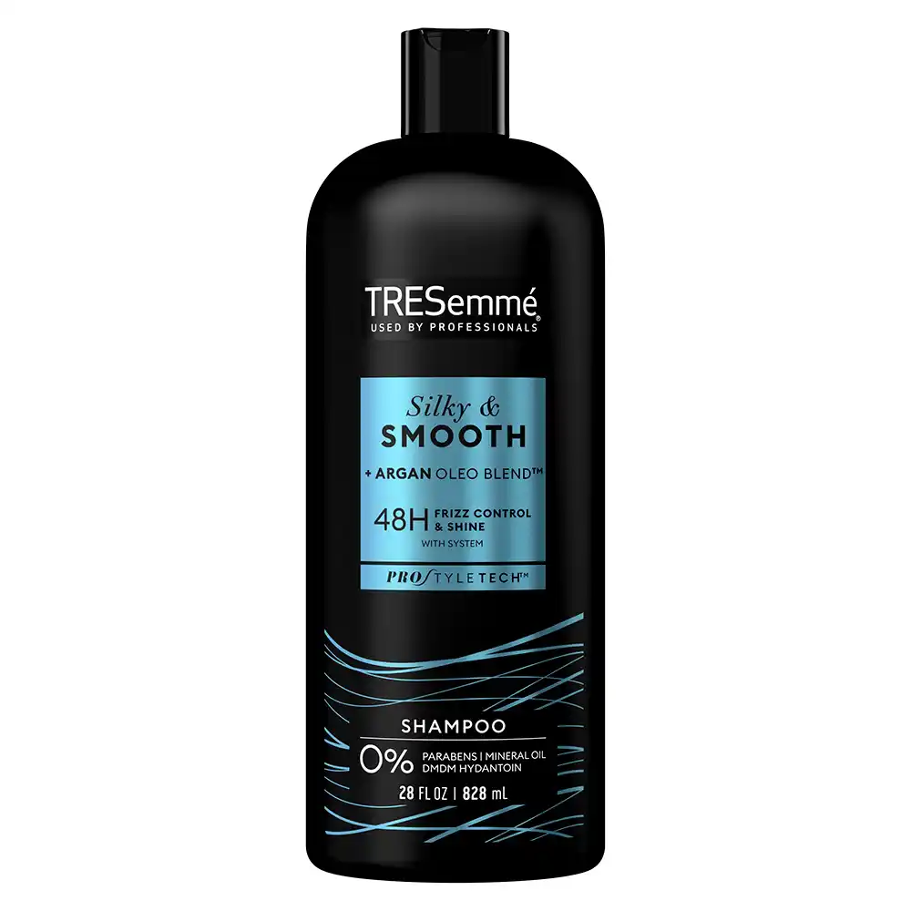 شامپو آرگان ضد وز ترزمی Tresemme Smooth & Silky Argan Oil Shampoo | موهای خشک و وزدار