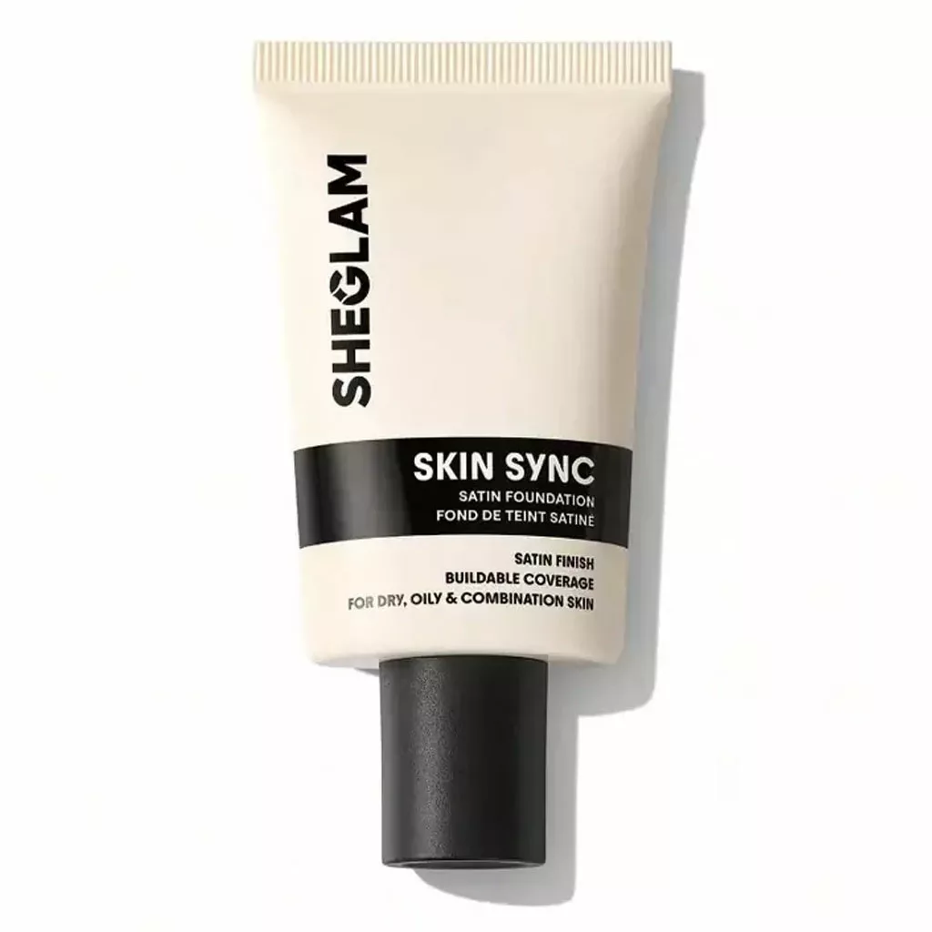 کرم پودر شیگلم مدل skin sync satin کرم پودر شیگلم مدل skin sync satin