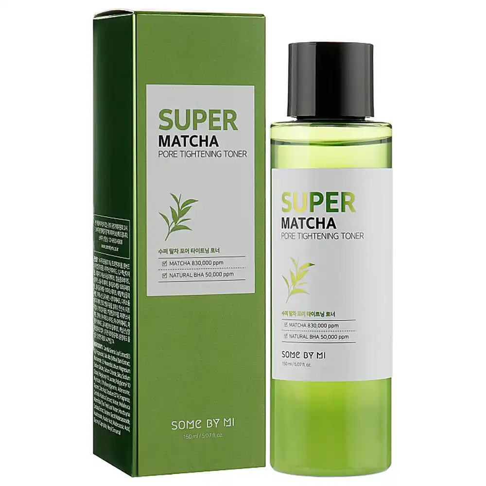 تونر کوچک کننده منافذ سوپرماچا سام بای می SOME BY MI Super Matcha Pore Tightening Toner 150ml