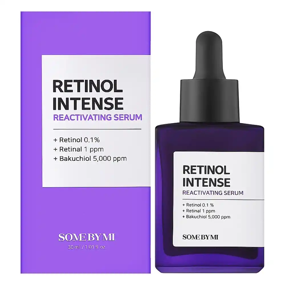 سرم رتینول سام بای می SOME BY MI Retinol Intense Reactivating Serum 30ml | ضد چروک، جوانساز و کاهش ظاهر منافذ