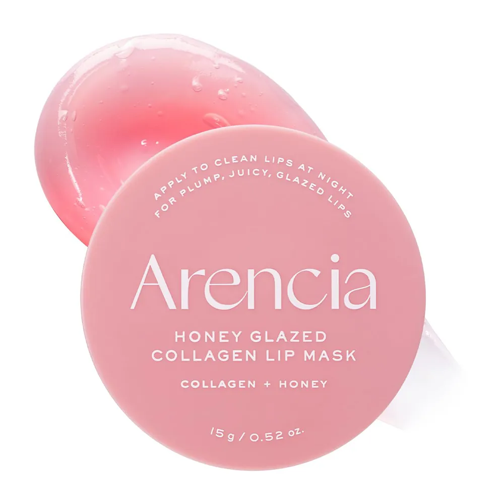 ماسک لب عسل و کلاژن آرنسیا Arencia Honey Glazed Collagen Lip Mask 15g| مرطوب کننده و ترمیم کننده لب