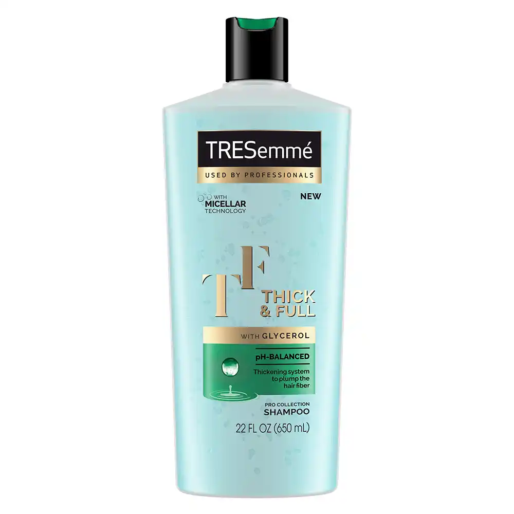 شامپو حجم دهنده ترزمه Thick + Full حاوی گلیسرول TRESemmé Thick + Full Shampoo with Glycerol