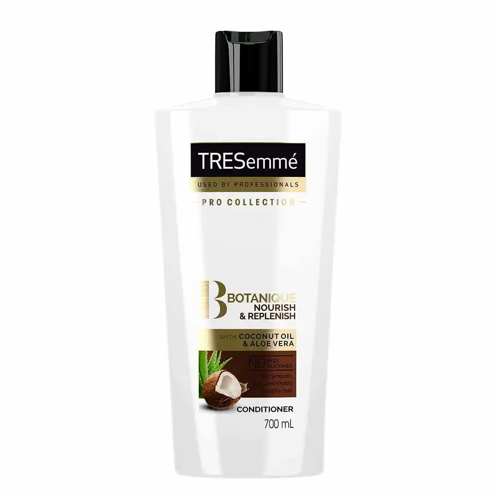 نرم کننده مو ترزمه Botanique روغن نارگیل و آلوئه ورا TRESemmé Botanique Nourish + Replenish Conditioner