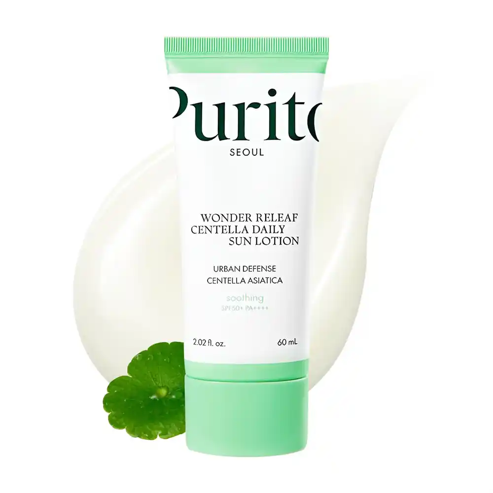 ضد آفتاب سنتلا پیوریتو PURITO Wonder Releaf Centella Daily Sun Lotion SPF50| تسکین دهنده و مرطوب کننده