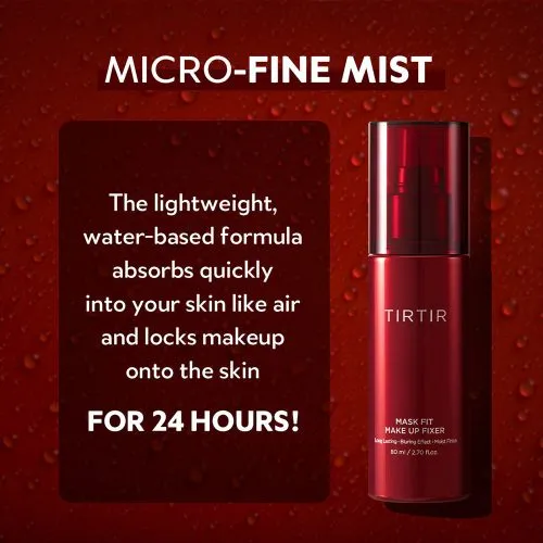 اسپری فیکس تیرتیر TIRTIR Mask Fit Make Up Fixer | تثبیت کننده آرایش با ماندگاری بالا و فینیش سبک