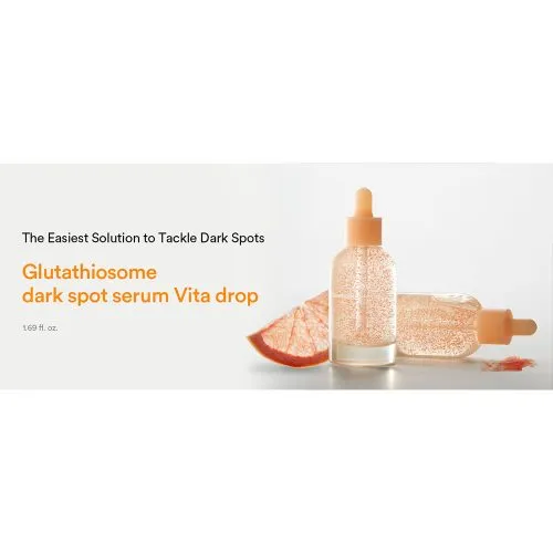 سرم ضد لک گلوتاتیون ابیب با ویتامین Abib Glutathiosome Dark Spot Serum Vita Drop | روشن شدن تیرگی کمک به کاهش لک و افزایش شفافیت پوست