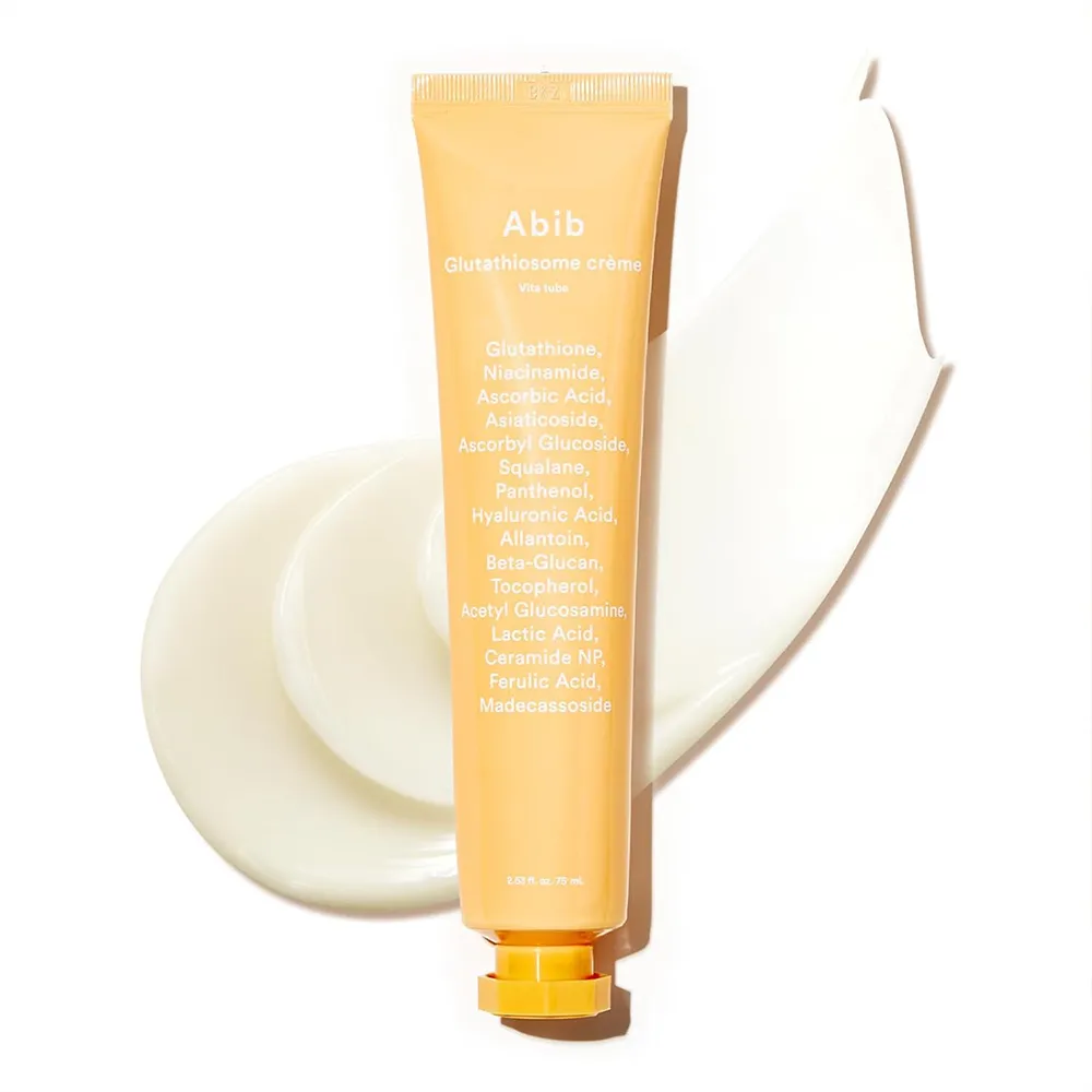 کرم مرطوب کننده گلوتاتیون ابیب Abib Glutathiosome Creme Vita Tube |  ضد لک روشن کننده و تقویت سد دفاعی پوست
