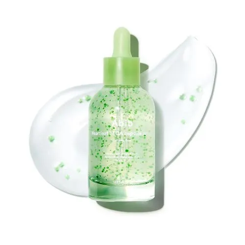 سرم کپسولی هارتلیف تیکا ابیب  Abib Heartleaf TECA Capsule Serum Calming Drop | تسکین دهنده و روشن کننده پوست مستعد جوش