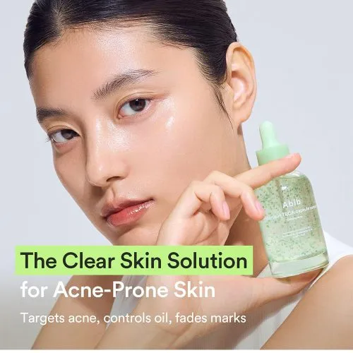 سرم کپسولی هارتلیف تیکا ابیب  Abib Heartleaf TECA Capsule Serum Calming Drop | تسکین دهنده و روشن کننده پوست مستعد جوش