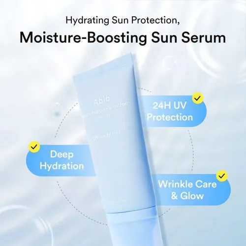 ضد آفتاب واتری ابیب سدوم هیالورون آبرسان و سبک  ++++ Abib Sedum Hyaluron Sunscreen SPF50+ PA | آبرسانی عمیق بافت سبک و بدون سفیدک