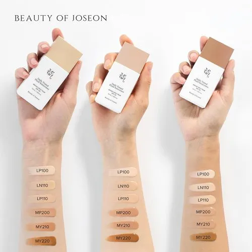 تینت ضدآفتاب فلوئیدی بیوتی اف جوسان  Beauty of Joseon Daily Tinted Fluid SunscreenSPF40 |مرطوب کننده و رنگی برای استفاده روزانه صورت