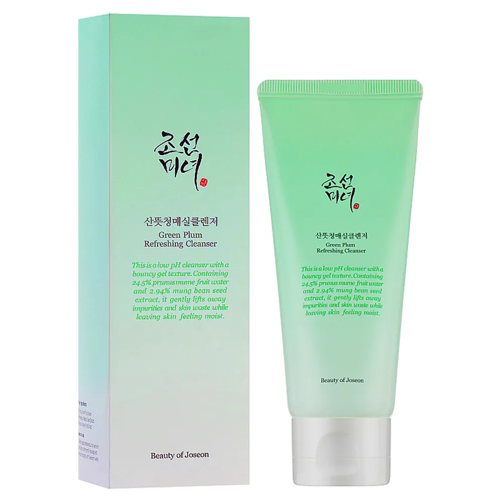 ژل شستشوی آلو سبز و ماش بیوتی اف جوسان  Beauty of Joseon Green Plum Refreshing Cleanser