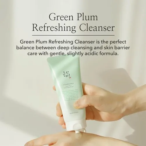 ژل شستشوی آلو سبز و ماش بیوتی اف جوسان  Beauty of Joseon Green Plum Refreshing Cleanser