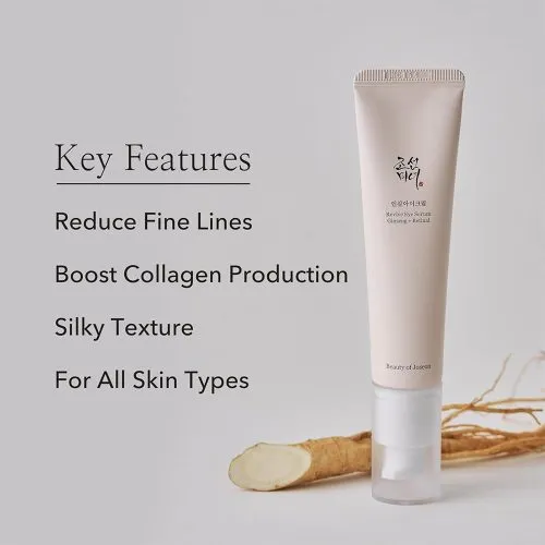 سرم دور چشم بیوتی آف جوسان Beauty of Joseon Revive Eye Serum |  ضد چروک و روشن کننده با رتینال و جینسینگ