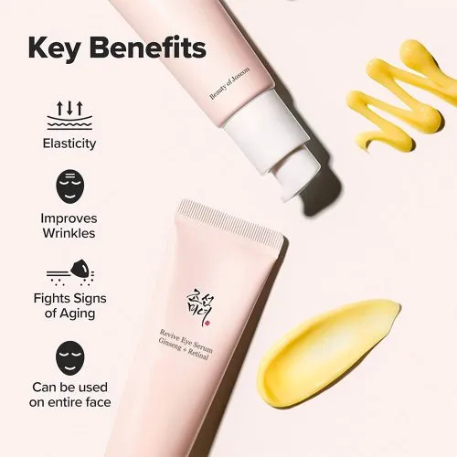 سرم دور چشم بیوتی آف جوسان Beauty of Joseon Revive Eye Serum |  ضد چروک و روشن کننده با رتینال و جینسینگ