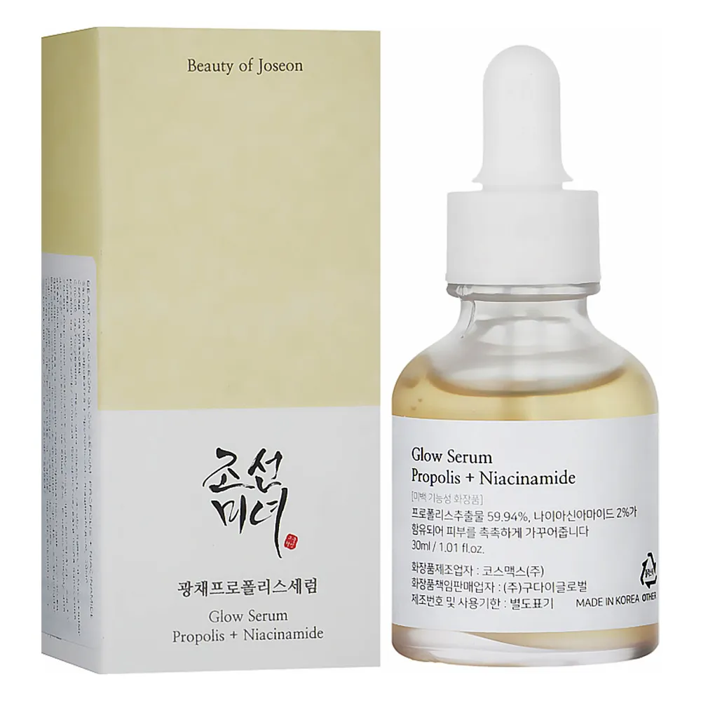 سرم شفاف و براق کننده بیوتی آف جوسان با پروپولیس و نیاسینامید  Beauty of Joseon Glow Serum با Propolis و Niacinamide