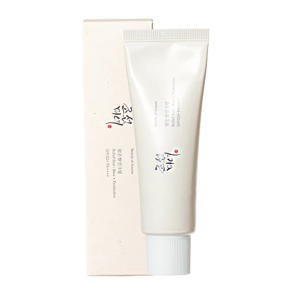 ضد آفتاب سبوس برنج و پروبیوتیک بیوتی آف جوسان Beauty of Joseon Relief Sun Rice + Probiotics |  آبرسان بدون سفیدک