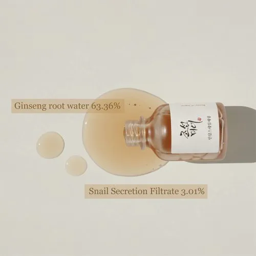 سرم جینسینگ و موسین حلزون بیوتی آف جوسان Beauty of Joseon Revive Serum Ginseng Snail Mucin | آبرسانی ترمیم و کاهش لک