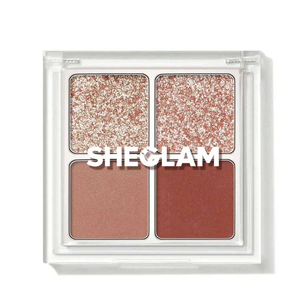 پالت سایه 4 تایی شیگلم Spellbound مدل Sheglam Cosmic Crystal Eyeshadow Quad