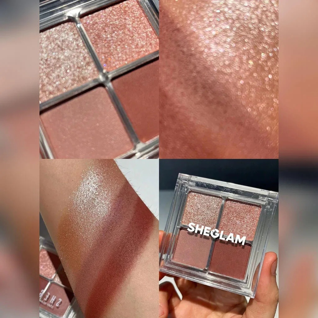 پالت سایه 4 تایی شیگلم Spellbound مدل Sheglam Cosmic Crystal Eyeshadow Quad