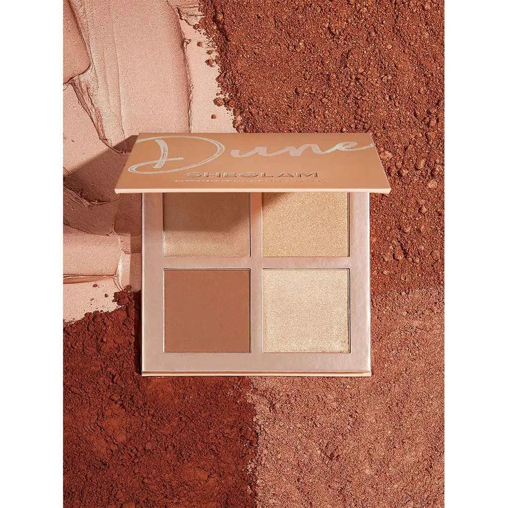 پالت کانتور شیگلم Dune مدل Sheglam 3D Pro Face Palette