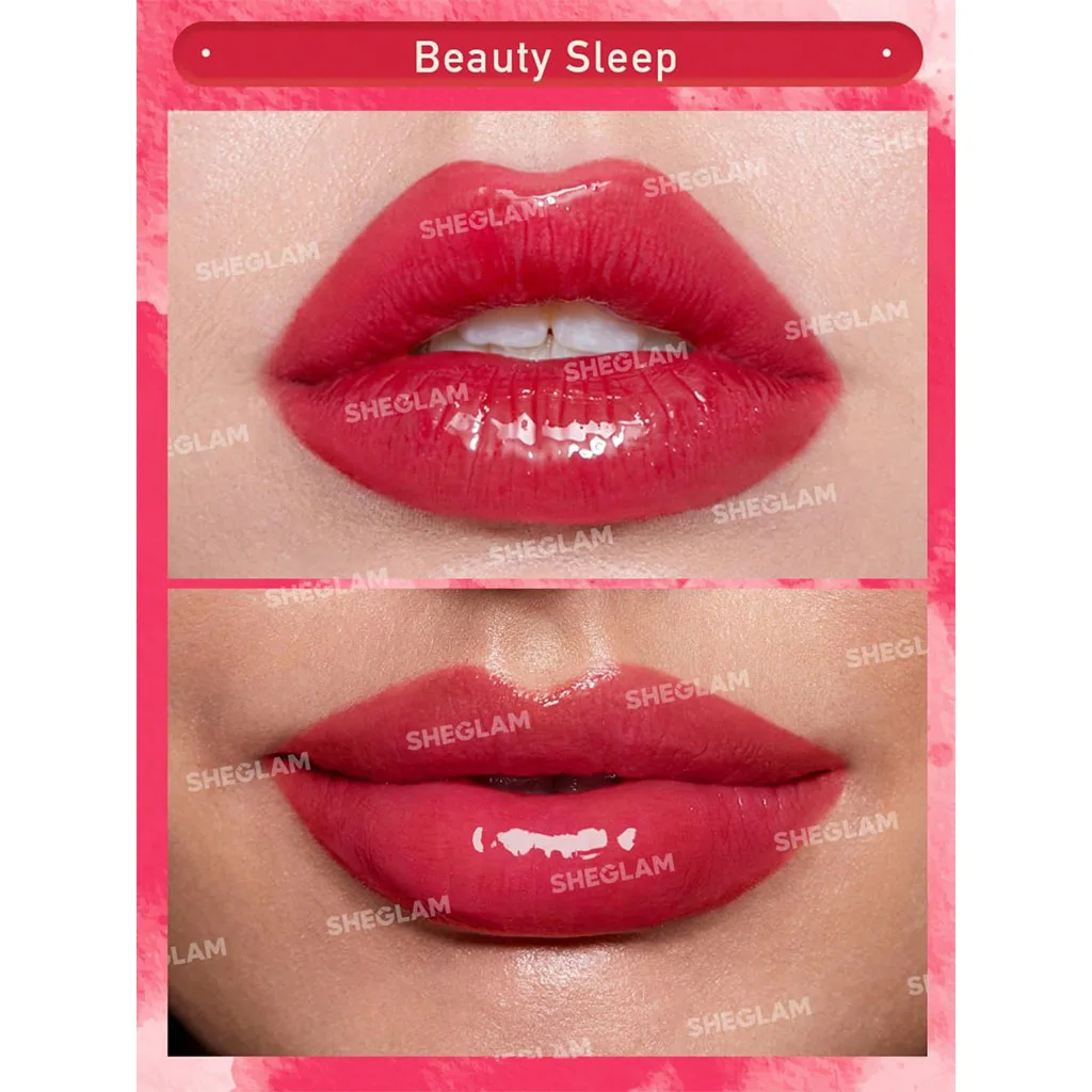 لیپ گلاس شیگلم با سر اسفنجی و فینیش براق Pout Pillow SHEGLAM cushion lip gloss
